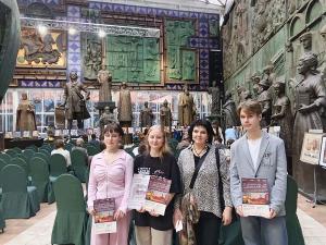 14.04.2026г. наши студенты - победители двух конкурсов в Галерее Зураба Церетели